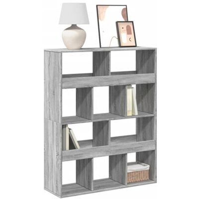 Non communiqué Bibliothèque sonoma gris 100x33x125,5 cm bois d ingénierie Gris - Publicité Non communiqué Bibliothèque sonoma gris 100x33x125,5 cm bois d ingénierie Gris - Publicité