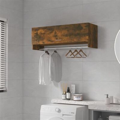 Non communiqué vidaXL Garde-robe Chêne fumé 100x32,5x35 cm Bois d'ingénierie815213 Brun - Publicité Non communiqué vidaXL Garde-robe Chêne fumé 100x32,5x35 cm Bois d'ingénierie815213 Brun - Publicité