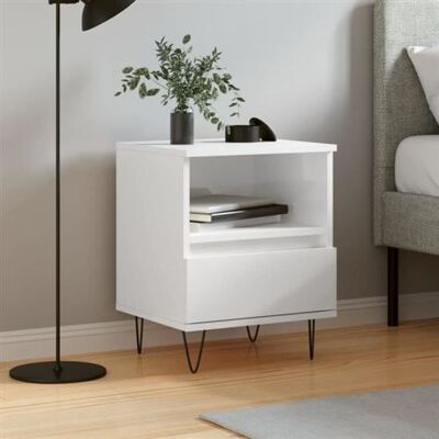 Non communiqué vidaXL Table de chevet Blanc brillant 40x35x50 cm Bois d’ingénierie 830624 Blanc - Publicité Non communiqué vidaXL Table de chevet Blanc brillant 40x35x50 cm Bois d’ingénierie 830624 Blanc - Publicité