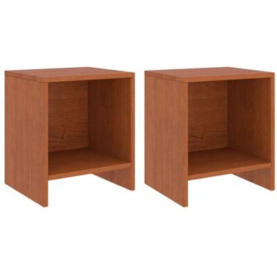 Non communiqué vidaXL Nachtkastjes 2 st 35x30x40 cm massief grenenhout honingbruin322241 Brun - Publicité Non communiqué vidaXL Nachtkastjes 2 st 35x30x40 cm massief grenenhout honingbruin322241 Brun - Publicité