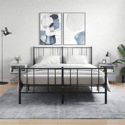 Non communiqué vidaXL Tables de chevet 2 pcs gris béton 40x35x50 cm bois d’ingénierie 830629 Gris - Publicité Non communiqué vidaXL Tables de chevet 2 pcs gris béton 40x35x50 cm bois d’ingénierie 830629 Gris - Publicité