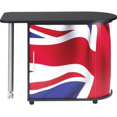 Simmob Bureau Pivotant Noir et Meuble de Rangement - Drapeau anglais 701 - L 105 x l 55 x H 74.7 cm Noir - Publicité Simmob Bureau Pivotant Noir et Meuble de Rangement - Drapeau anglais 701 - L 105 x l 55 x H 74.7 cm Noir - Publicité
