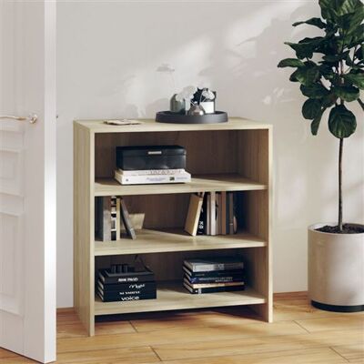 Nnevl Buffet chêne Sonoma - 70x40,5x75cm - Bois aggloméré - Publicité Nnevl Buffet chêne Sonoma - 70x40,5x75cm - Bois aggloméré - Publicité