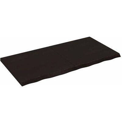 Non communiqué vidaXL Étagère murale gris foncé 120x60x4 cm bois chêne massif traité 363818 Gris - Publicité Non communiqué vidaXL Étagère murale gris foncé 120x60x4 cm bois chêne massif traité 363818 Gris - Publicité