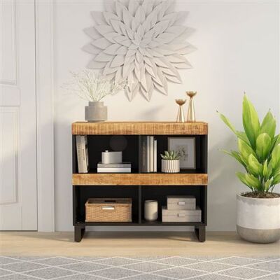 Non communiqué vidaXL Bijzetkast 85x33x75 cm massief mangohout352897 Bois - Publicité Non communiqué vidaXL Bijzetkast 85x33x75 cm massief mangohout352897 Bois - Publicité