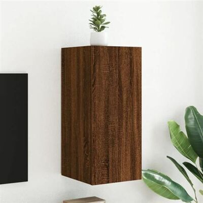 Non communiqué vidaXL Meuble TV Mural avec Lumières LED, Armoire de Télévision Suspendue, Meuble Télé Flottant, Moderne, Chêne Marron Bois 837244 Marron - Publicité Non communiqué vidaXL Meuble TV Mural avec Lumières LED, Armoire de Télévision Suspendue, Meuble Télé Flottant, Moderne, Chêne Marron Bois 837244 Marron - Publicité