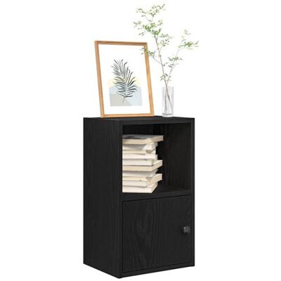 Non communiqué Bibliothèque chêne noir 31x24x52 cm bois d ingénierie Noir - Publicité Non communiqué Bibliothèque chêne noir 31x24x52 cm bois d ingénierie Noir - Publicité