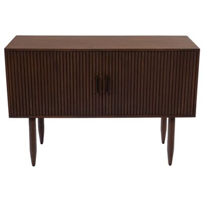 Buffet en Bois de Mango Marron Amadeus 2 Portes - Meuble - 120x45 cm - Publicité Buffet en Bois de Mango Marron Amadeus 2 Portes - Meuble - 120x45 cm - Publicité