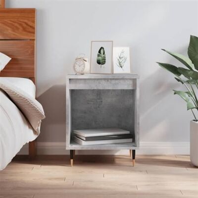 Non communiqué vidaXL Table de chevet gris béton 40x35x50 cm bois d’ingénierie 830708 Gris - Publicité Non communiqué vidaXL Table de chevet gris béton 40x35x50 cm bois d’ingénierie 830708 Gris - Publicité