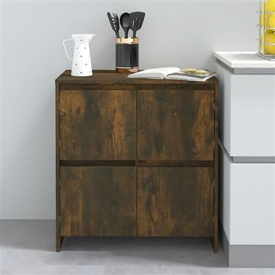 Non communiqué vidaXL Buffet Chêne fumé 70x41x75 cm Bois d'ingénierie813011 Brun - Publicité Non communiqué vidaXL Buffet Chêne fumé 70x41x75 cm Bois d'ingénierie813011 Brun - Publicité