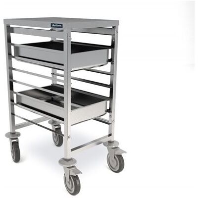 Non communiqué Chariot Bas de Transport GN 1/1 Renforcé en Inox - Distform - - Acier inoxydable 460x630x900mm - Publicité Non communiqué Chariot Bas de Transport GN 1/1 Renforcé en Inox - Distform - - Acier inoxydable 460x630x900mm - Publicité