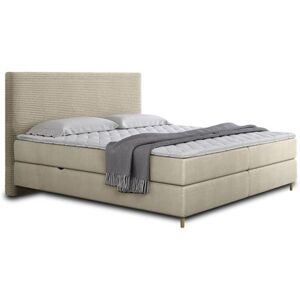 Lit Rafaela Beige 140x200cm - Design Moderne - Publicité Lit Rafaela Beige 140x200cm - Design Moderne - Publicité