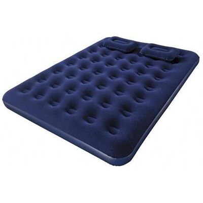 BESTWAY Matelas gonflable floque Horizon Queen + 2 oreillers + Air hammer Pompe - 2 places - Bleu Multicolore - Publicité BESTWAY Matelas gonflable floque Horizon Queen + 2 oreillers + Air hammer Pompe - 2 places - Bleu Multicolore - Publicité