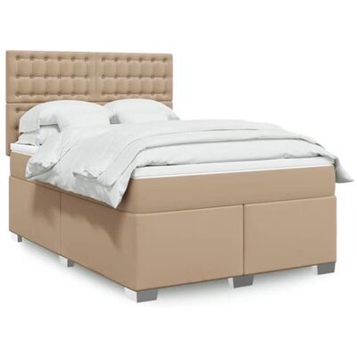vidaXL Lit Boxspring avec Matelas - Design Moderne - Boxspring Bed - Publicité vidaXL Lit Boxspring avec Matelas - Design Moderne - Boxspring Bed - Publicité