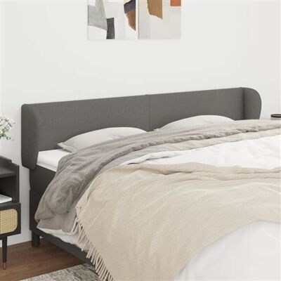 Non communiqué vidaXL Hoofdbord met randen 203x23x78/88 cm stof donkergrijs3116887 Gris foncé - Publicité Non communiqué vidaXL Hoofdbord met randen 203x23x78/88 cm stof donkergrijs3116887 Gris foncé - Publicité