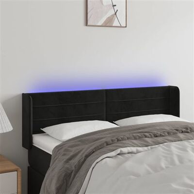 Tête de lit moderne en velours LED vidaXL - Accessoire de lit - Publicité Tête de lit moderne en velours LED vidaXL - Accessoire de lit - Publicité