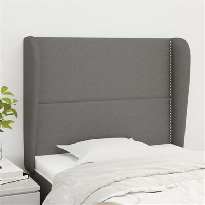 Non communiqué vidaXL Hoofdbord met randen 93x23x118/128 cm stof donkergrijs3117799 Gris foncé - Publicité Non communiqué vidaXL Hoofdbord met randen 93x23x118/128 cm stof donkergrijs3117799 Gris foncé - Publicité
