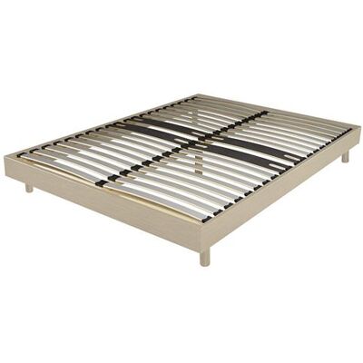 Non communiqué Sommier à Assembler 160x200 Finition Chêne Clair - DREAMKIT - ALTOBUY Marron - Publicité Non communiqué Sommier à Assembler 160x200 Finition Chêne Clair - DREAMKIT - ALTOBUY Marron - Publicité