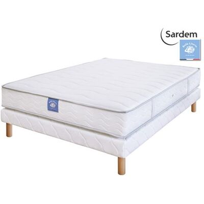 Ensemble matelas sardem belle literie passion + sommier tapissier 160x200 - Publicité Ensemble matelas sardem belle literie passion + sommier tapissier 160x200 - Publicité