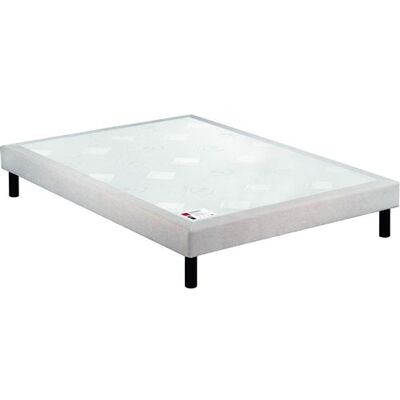 Non communiqué Sommier Epeda confort médium chenillé lin 18 cm NATURE 160x200 Beige - Publicité Non communiqué Sommier Epeda confort médium chenillé lin 18 cm NATURE 160x200 Beige - Publicité