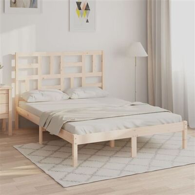 Non communiqué vidaXL Cadre de Lit Meuble de Chambre à Coucher Double Adulte Cadre à Lattes sur Pied Sommier à Lattes Intérieur Bois Massif 140x200 cm bois - Publicité Non communiqué vidaXL Cadre de Lit Meuble de Chambre à Coucher Double Adulte Cadre à Lattes sur Pied Sommier à Lattes Intérieur Bois Massif 140x200 cm bois - Publicité