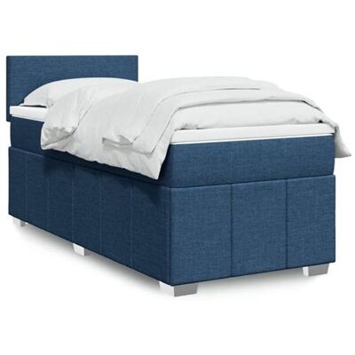 Non communiqué vidaXL Sommier à lattes de lit avec matelas Bleu 90x200 cm Tissu 3289250 Bleu - Publicité Non communiqué vidaXL Sommier à lattes de lit avec matelas Bleu 90x200 cm Tissu 3289250 Bleu - Publicité
