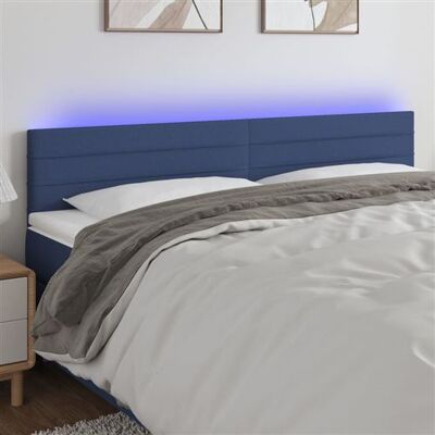 Tête de lit LED bleue vidaXL - Accessoire moderne pour lit - Publicité Tête de lit LED bleue vidaXL - Accessoire moderne pour lit - Publicité