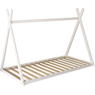 Non communiqué Lit enfant happy garden 196 x 101 x 136 cm en bois sommier a lattes pour 2 personnes de couleur blanc Blanc - Publicité Non communiqué Lit enfant happy garden 196 x 101 x 136 cm en bois sommier a lattes pour 2 personnes de couleur blanc Blanc - Publicité