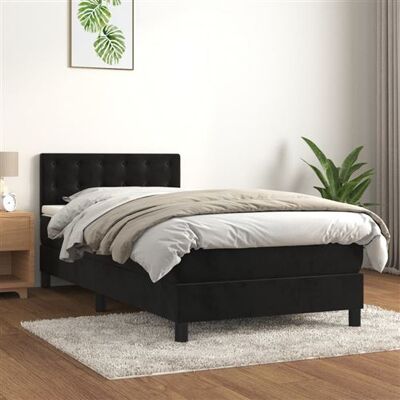 Lit simple avec matelas à ressorts ensachés - Lit - Publicité Lit simple avec matelas à ressorts ensachés - Lit - Publicité