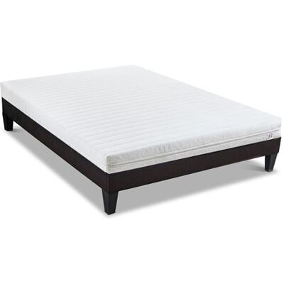 Ensemble de lit Egio 180x200cm - Matelas latex + Sommier - Publicité Ensemble de lit Egio 180x200cm - Matelas latex + Sommier - Publicité