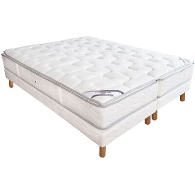 Ensemble Gala Luxe visco DUVIVIER DUVIVIER 2 x 70 x 190 cm - Publicité Ensemble Gala Luxe visco DUVIVIER DUVIVIER 2 x 70 x 190 cm - Publicité