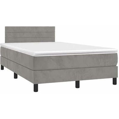 Non communiqué vidaXL Sommier à Lattes de Lit avec Matelas LED, Lit Rembourré avec Tête de Lit, Lit Double, Lit Adulte, Moderne, Gris Clair 3270159 Gris - Publicité Non communiqué vidaXL Sommier à Lattes de Lit avec Matelas LED, Lit Rembourré avec Tête de Lit, Lit Double, Lit Adulte, Moderne, Gris Clair 3270159 Gris - Publicité