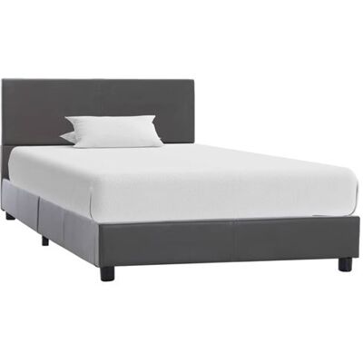 ALTRO Vidaxl - Giroletto Grigio in Similpelle 100x200 cm - Bed Frame - Publicité ALTRO Vidaxl - Giroletto Grigio in Similpelle 100x200 cm - Bed Frame - Publicité
