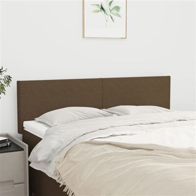 vidaXL Tête de lit - 2 pièces Marron Foncé - Hauteur réglable - Accessoire de lit - Publicité vidaXL Tête de lit - 2 pièces Marron Foncé - Hauteur réglable - Accessoire de lit - Publicité