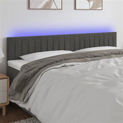 Tête de lit en Velours LED Moderne - Accessoire de Lit - Publicité Tête de lit en Velours LED Moderne - Accessoire de Lit - Publicité