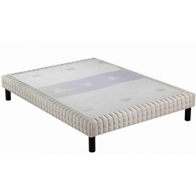 Sommier Tapissier Epeda Confort Medium 15 cm 100x200 Blanc, Blanc - Publicité Sommier Tapissier Epeda Confort Medium 15 cm 100x200 Blanc, Blanc - Publicité