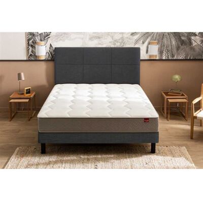 Non communiqué Ensemble Epeda Destination + Sommier Confort Ferme 160x200 - Double Sommier - Publicité Non communiqué Ensemble Epeda Destination + Sommier Confort Ferme 160x200 - Double Sommier - Publicité