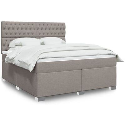 Lit avec Matelas à Ressorts Ensachés VIDAXL - 180x200 cm - Publicité Lit avec Matelas à Ressorts Ensachés VIDAXL - 180x200 cm - Publicité