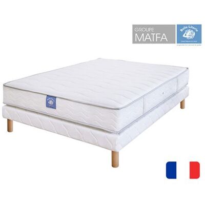 Ensemble matelas belle literie passion + sommier tapissier 120x190 - Publicité Ensemble matelas belle literie passion + sommier tapissier 120x190 - Publicité