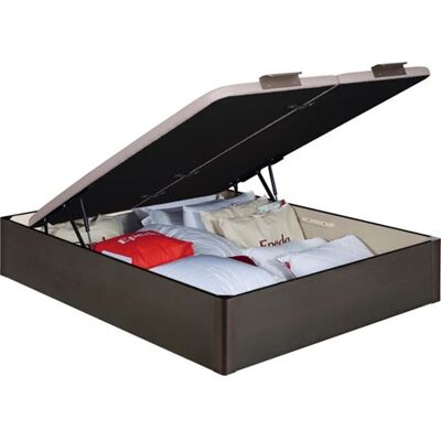 Non communiqué Sommier Lit Coffre Epeda Aurore - Wengé 140x190 Marron - Publicité Non communiqué Sommier Lit Coffre Epeda Aurore - Wengé 140x190 Marron - Publicité
