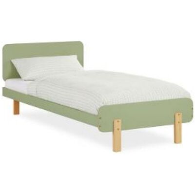 Homestyle4u Cadre De Lit Enfant 90x200 Vert - Lit Enfant - Publicité Homestyle4u Cadre De Lit Enfant 90x200 Vert - Lit Enfant - Publicité