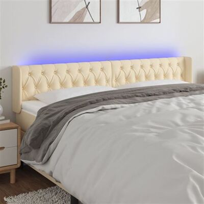 Tête de lit MAISONCHIC avec LED - Réglable, Lumières Colorées, Tissu Durable - Publicité Tête de lit MAISONCHIC avec LED - Réglable, Lumières Colorées, Tissu Durable - Publicité