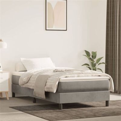 Non communiqué Matelas de lit à ressorts ensachés gris clair 120x190x20 cm - Publicité Non communiqué Matelas de lit à ressorts ensachés gris clair 120x190x20 cm - Publicité