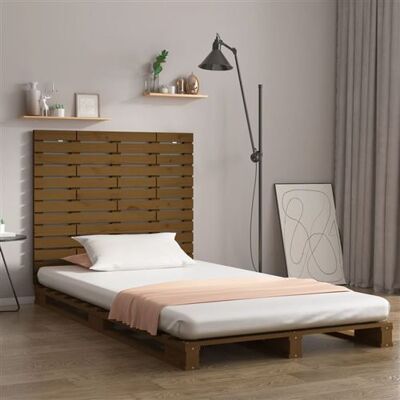 Non communiqué vidaXL Hoofdbord wandmontage 106x3x91,5 cm massief hout honingbruin824666 Marron - Publicité Non communiqué vidaXL Hoofdbord wandmontage 106x3x91,5 cm massief hout honingbruin824666 Marron - Publicité