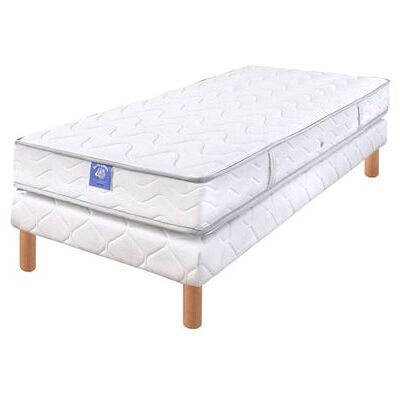 Ensemble matelas sardem belle literie forum visco + sommier tapissier 90x190 - Publicité Ensemble matelas sardem belle literie forum visco + sommier tapissier 90x190 - Publicité
