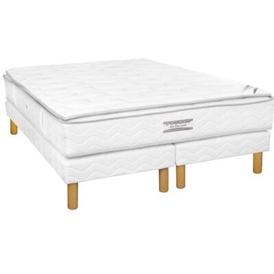Ensemble Gala Luxe Mousse DUVIVIER DUVIVIER 140 x 190 cm - Publicité Ensemble Gala Luxe Mousse DUVIVIER DUVIVIER 140 x 190 cm - Publicité