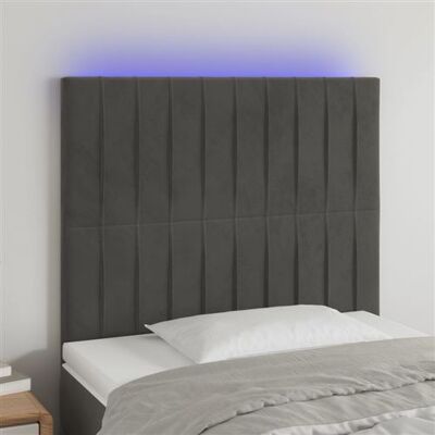 Maisonchic Tête de lit moderne en velours avec LED - Accessoire de lit - Publicité Maisonchic Tête de lit moderne en velours avec LED - Accessoire de lit - Publicité