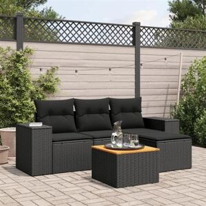 Ensemble de Canapés de Jardin 5 Pièces - Mobilier Extérieur Modulaire - Publicité Ensemble de Canapés de Jardin 5 Pièces - Mobilier Extérieur Modulaire - Publicité