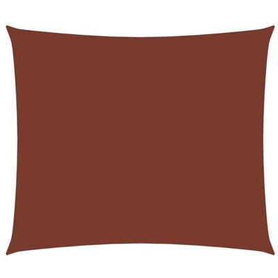 Voile d'ombre 2x3 m Rectangulaire Terracotta Résistant à l'eau UV - Publicité Voile d'ombre 2x3 m Rectangulaire Terracotta Résistant à l'eau UV - Publicité