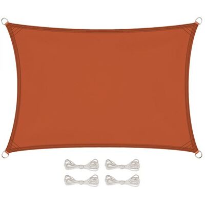 Non communiqué Voile d'ombrage rectangulaire imperméable et anti-UV - 2 x 3 m - Terracotta - Linxor Terracotta - Publicité Non communiqué Voile d'ombrage rectangulaire imperméable et anti-UV - 2 x 3 m - Terracotta - Linxor Terracotta - Publicité